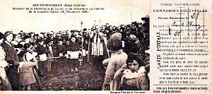 Ain-Temouchent - Benediction nouvelle Eglise - 1935